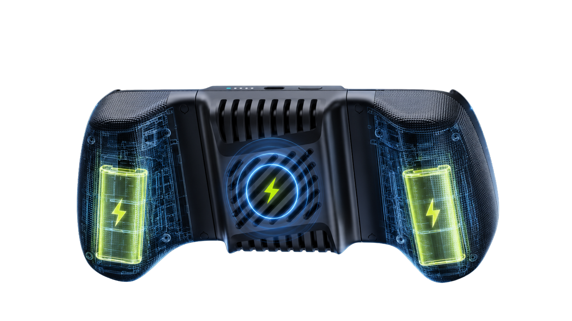 Arcadvanta 10000mAh dual-battery cooling grip